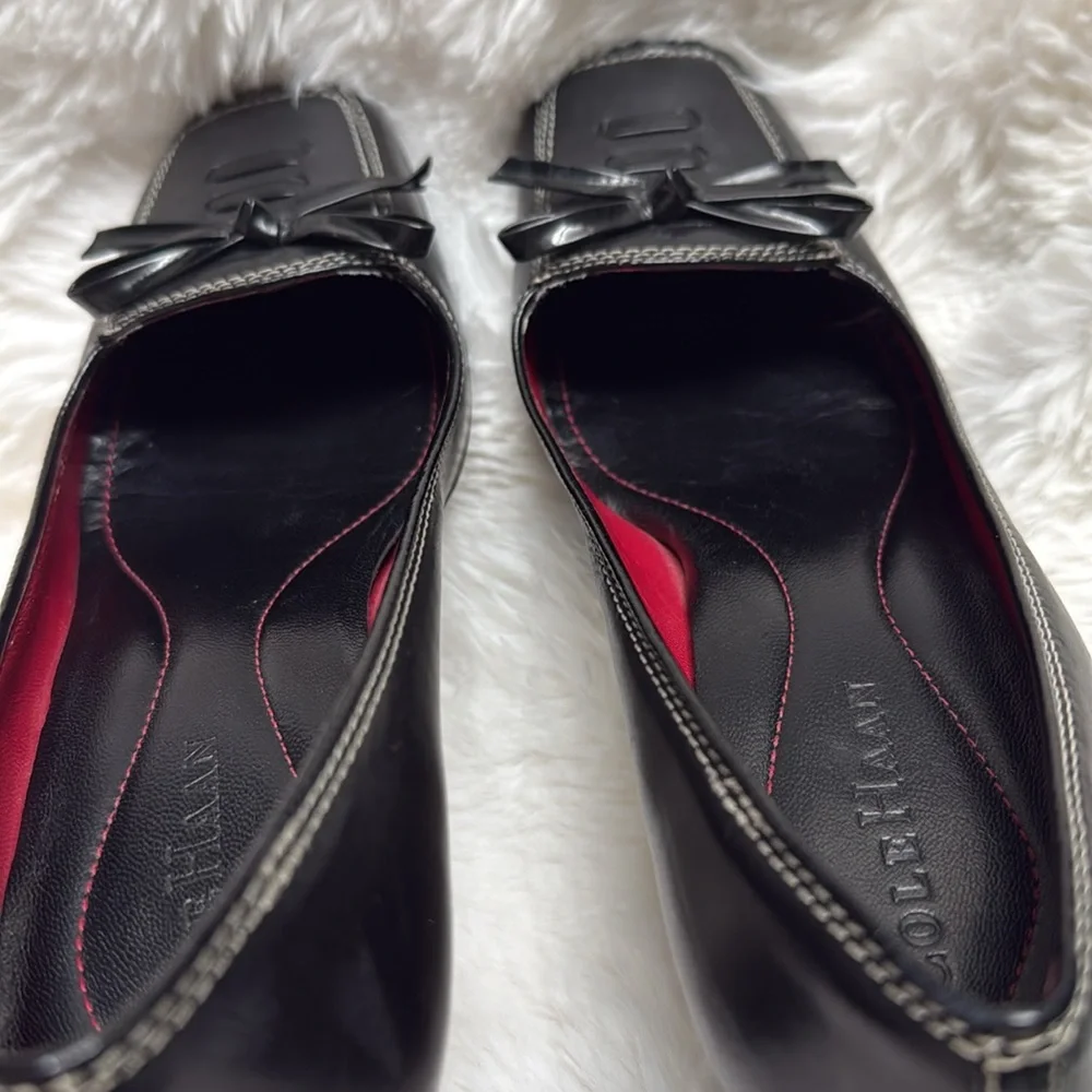Black Cole Haan Dress Shoes (7AA) - Picture 10 of 13